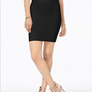 Guess black bandage skirt